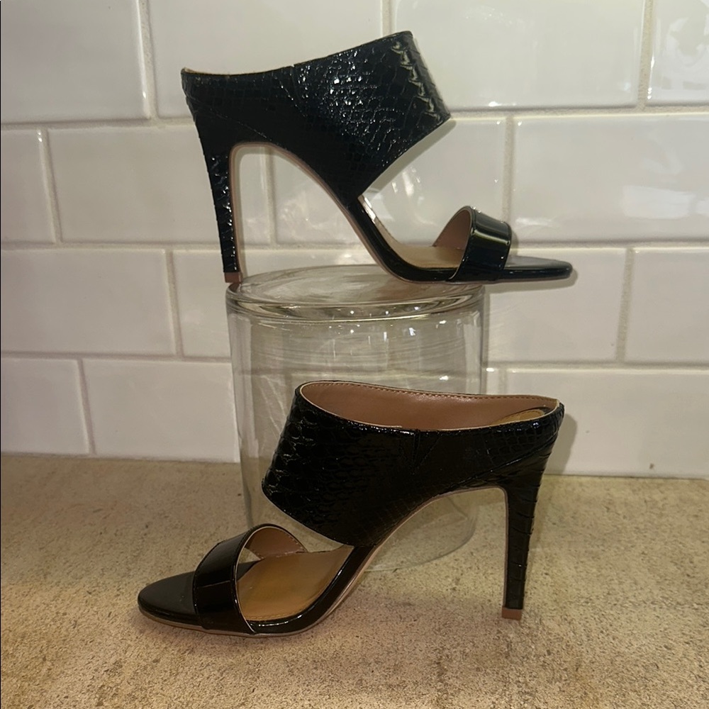Calvin Klein Black Stiletto Heels